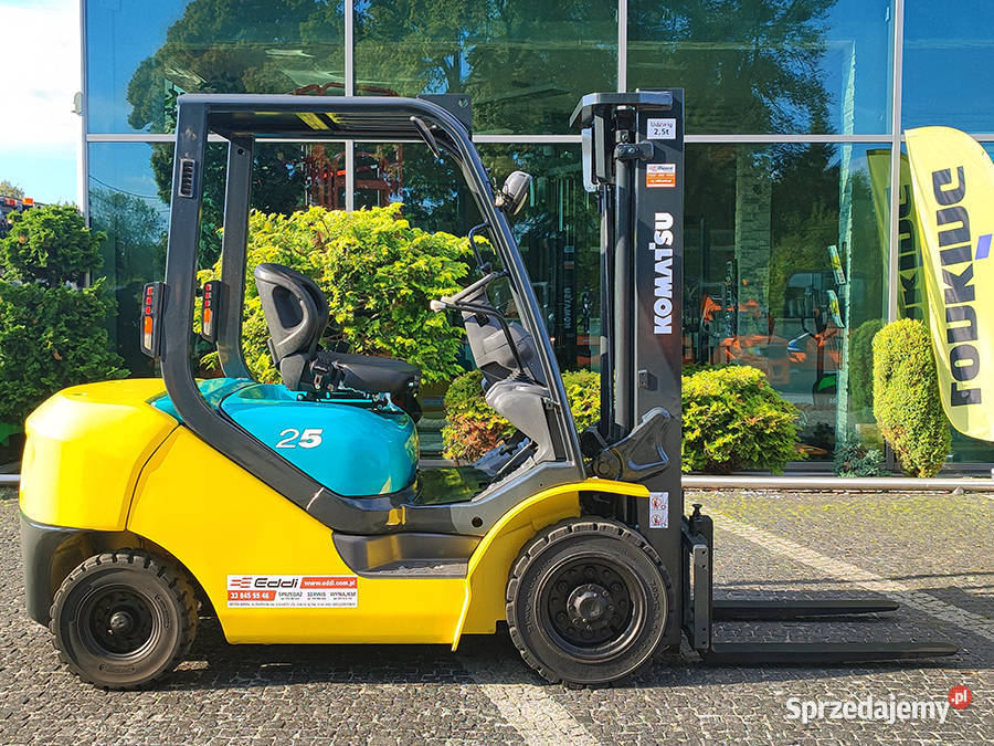 Wózek widłowy Komatsu FD25T16R diesel duplex 33 Komatsu małopolskie Kęty