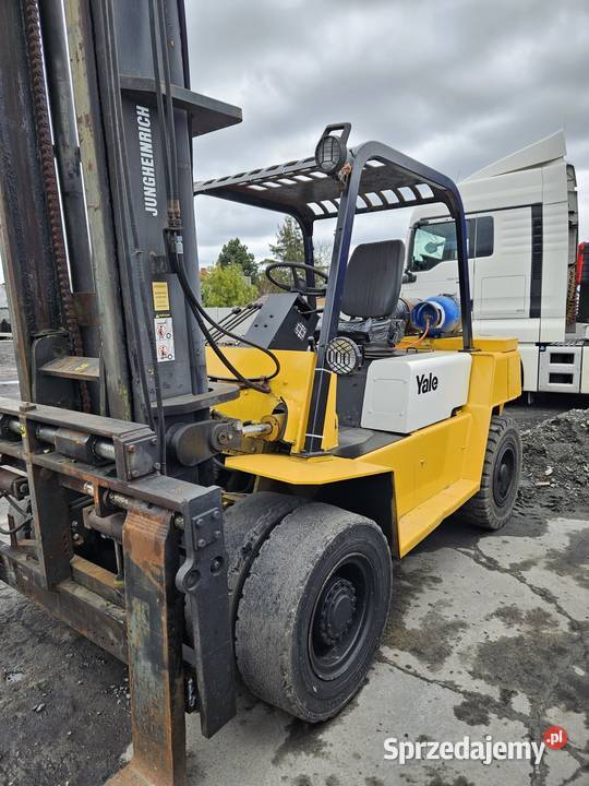 Wózek Widłowy Yale DGF80 udźwig 8 ton Krotoszyn