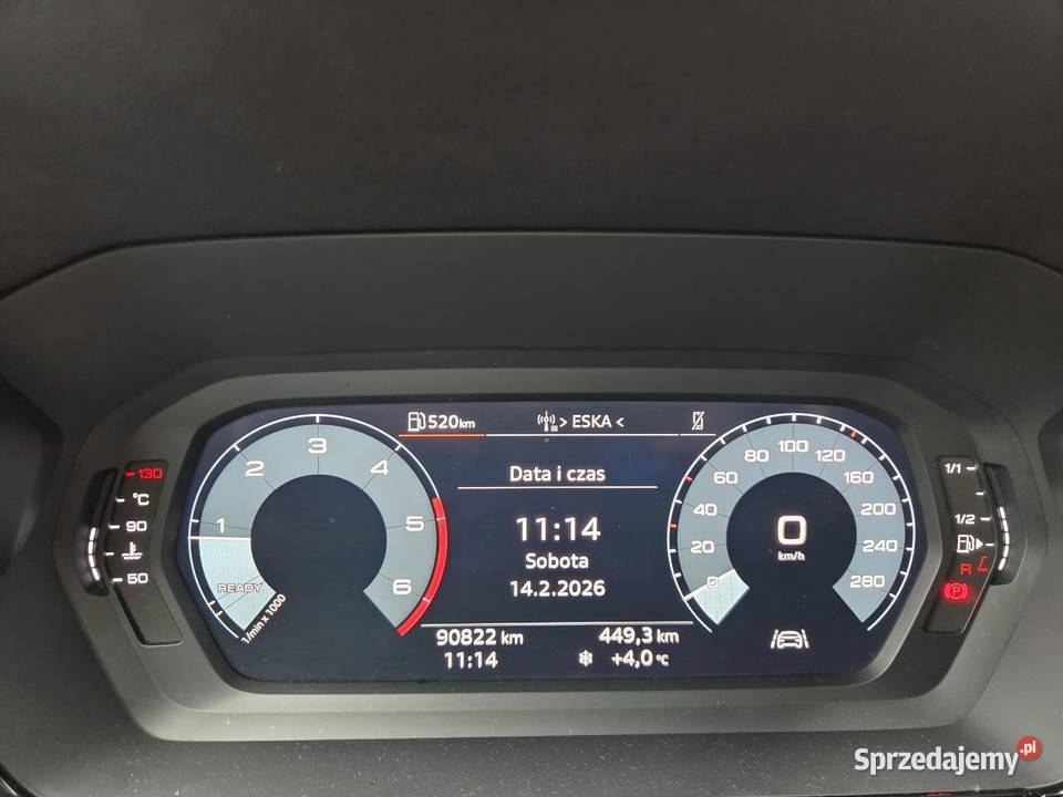 Audi A3 SPORTBACK 2022r 20 116 Zarejestrowany