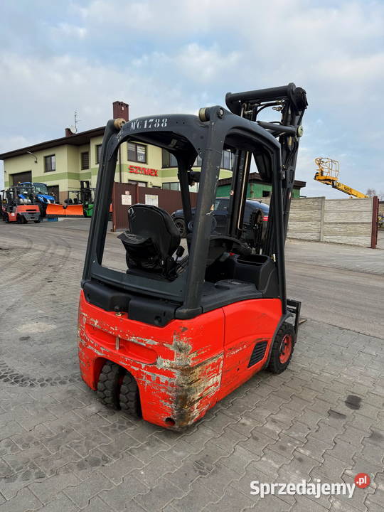wózek widłowy elektryczny LINDE E15 Triplex 550m Działoszyn
