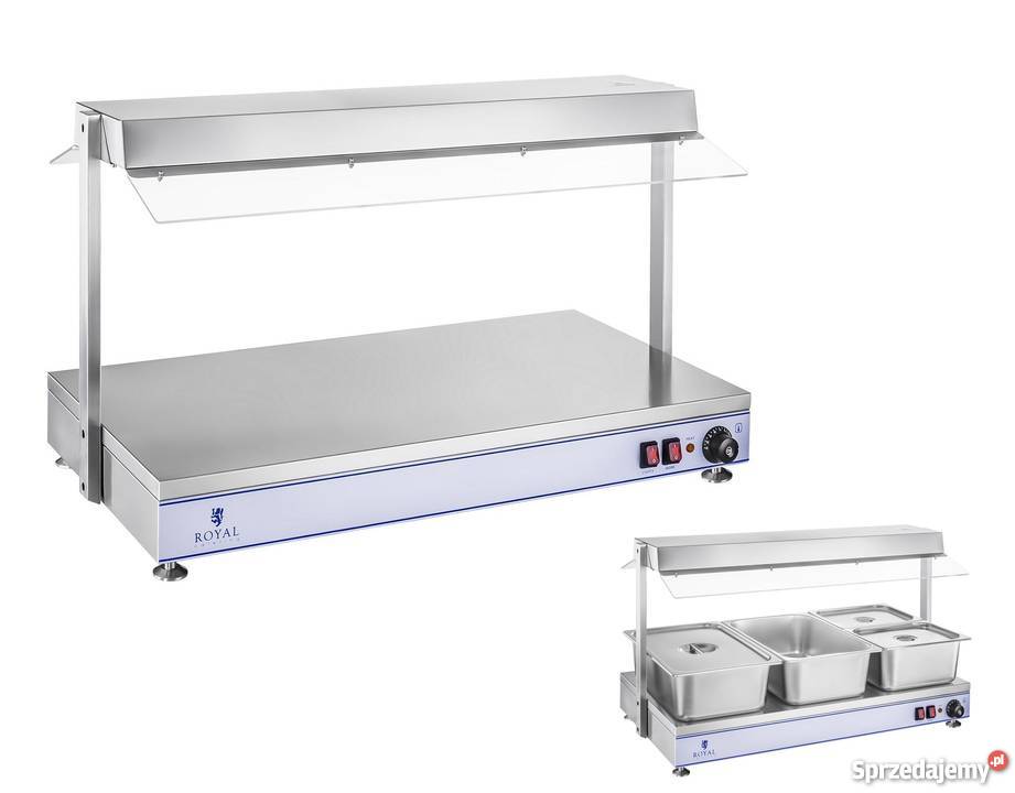 Podgrzewacz do potraw płyta 100x50 promiennik