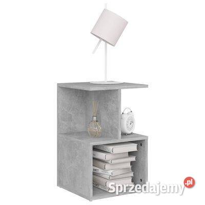 vidaXL Szafki nocne 2 szarość betonu 35x35x55 pł Warszawa