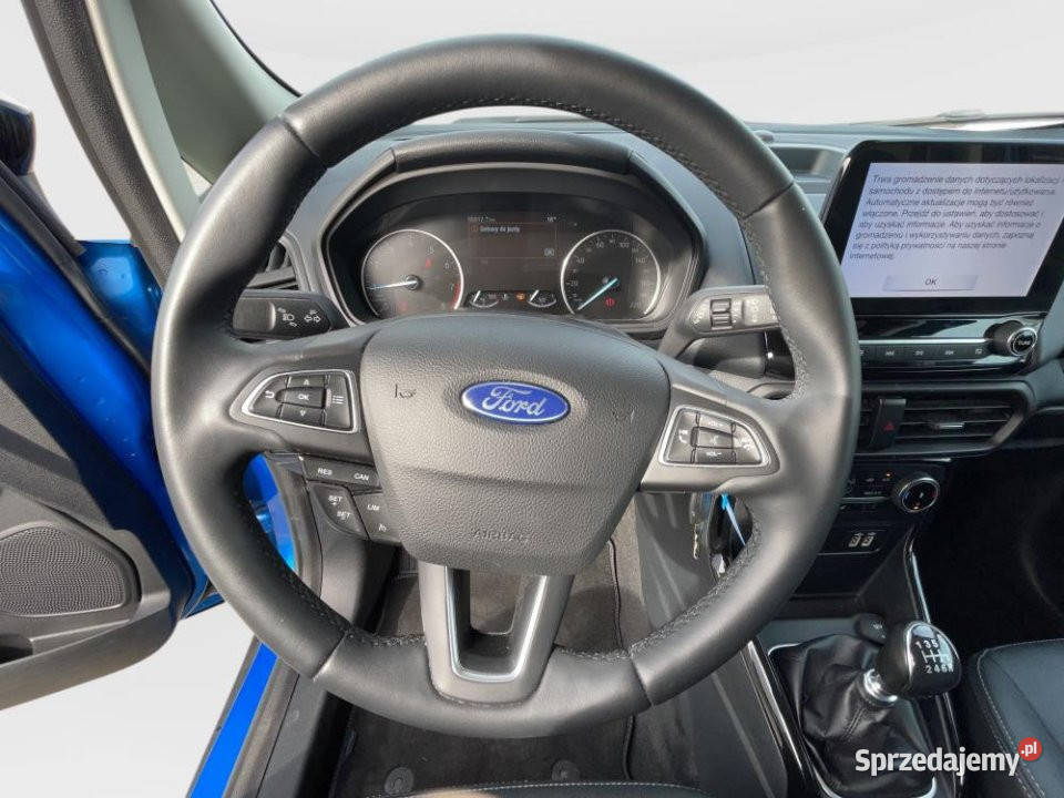 FORD EcoSport 2021r Salon Tempomat Bogate mazowieckie Warszawa sprzedam