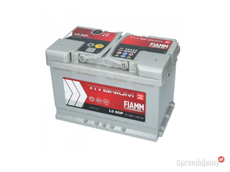 Akumulator FIAMM TITANIUM PRO 12V 80Ah 730A Słupsk
