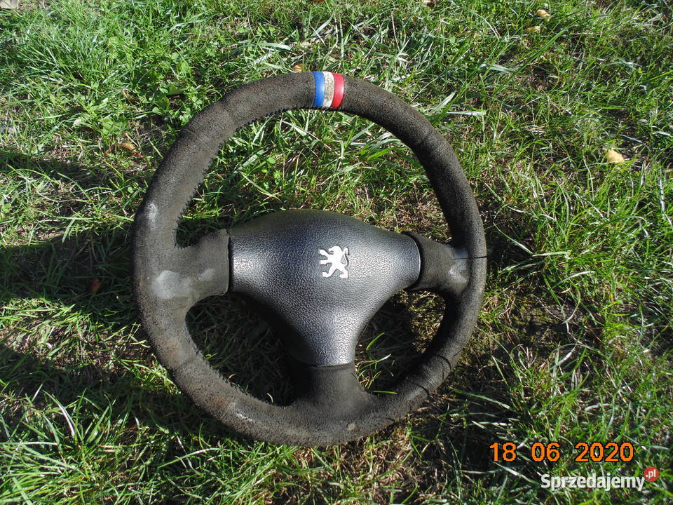Kierownica alcantara Peugeot 206 przedlift 9803 Kraków