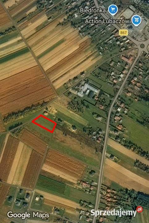 Sprzedam działki budowlane 12 arów Grunty i działki Lubaczów