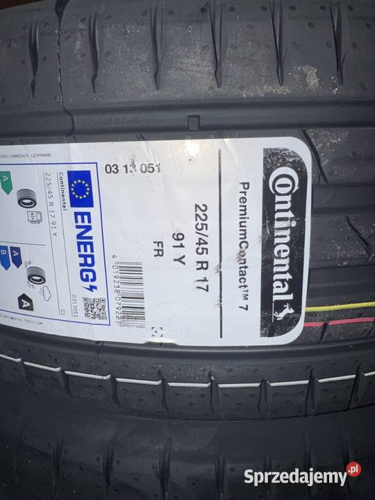 Continental PremiumContact 7 22545R17 91Y FR Poznań