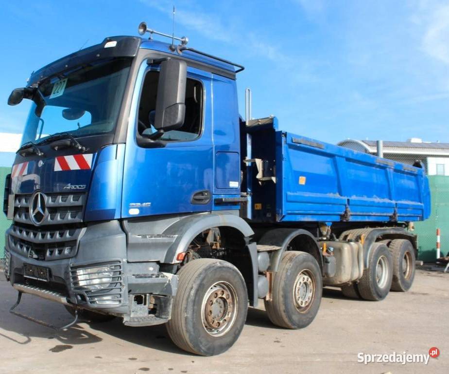Mercedes 3245 wywrotka 8x4 bordmstic bezwypadkowy mazowieckie Warszawa