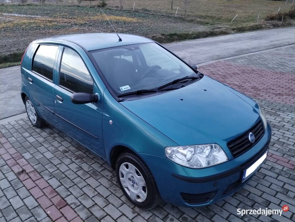 FIAT PUNTO 12 8vGAZ Sekwencja Wspomaganie Salon garażowany Różanka