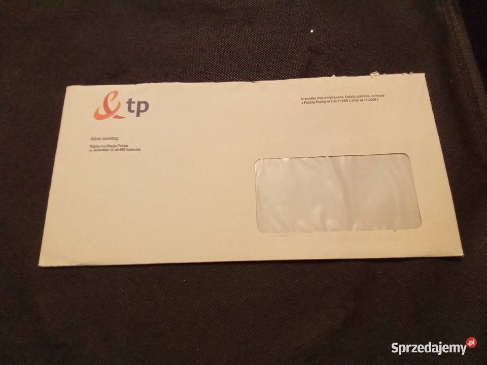 Koperta jestem eko telekomunikacja Polska Warszawa