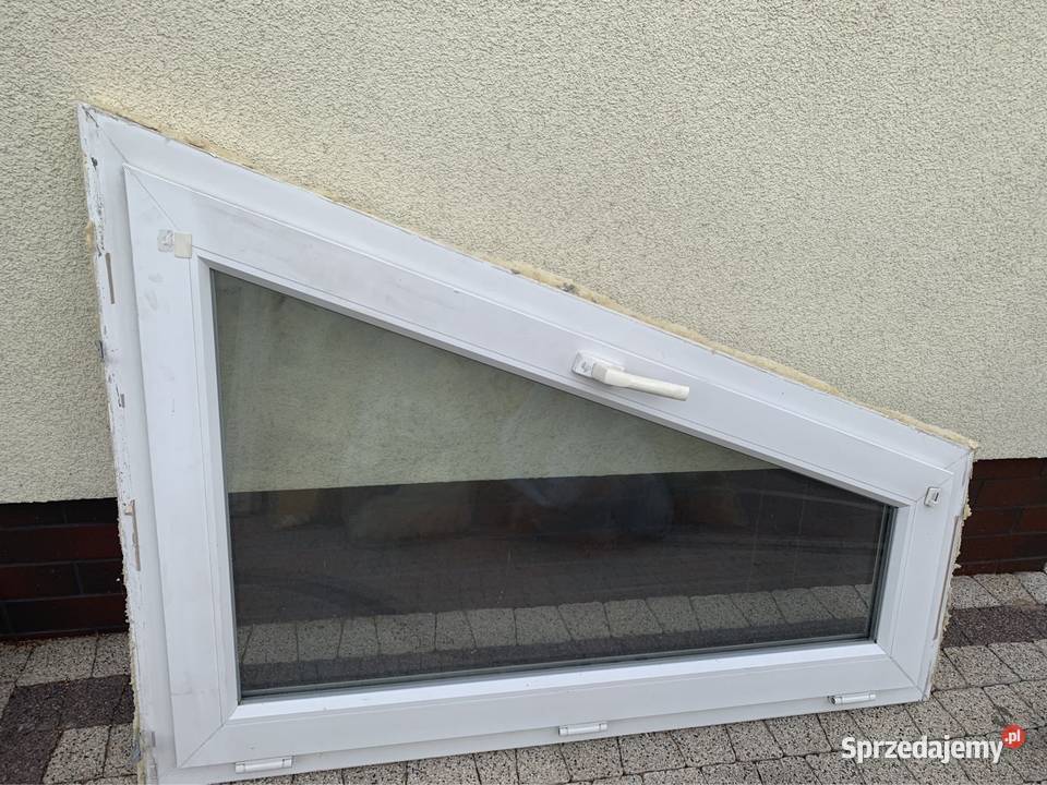 Okno plastikowe szer 112 wys 37 i wys 78 Kalisz