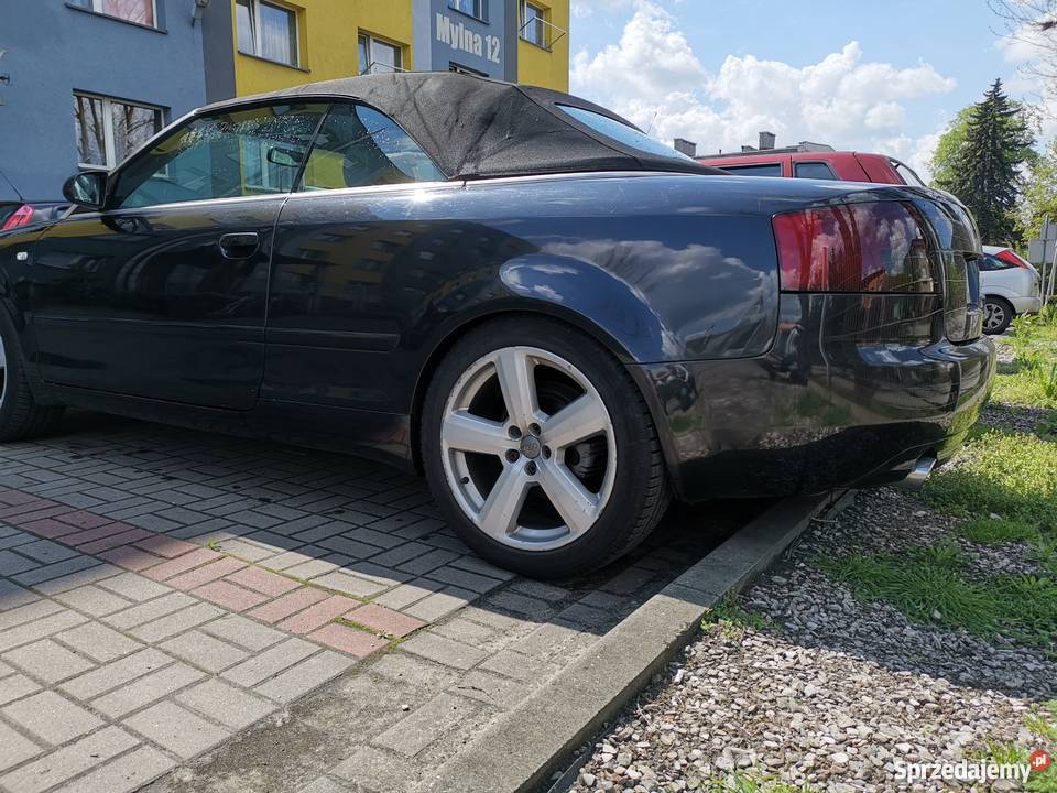 Sprzedam zamienię a4b6 cabrio Anglik 1800cm3 Dąbrowa Górnicza sprzedam
