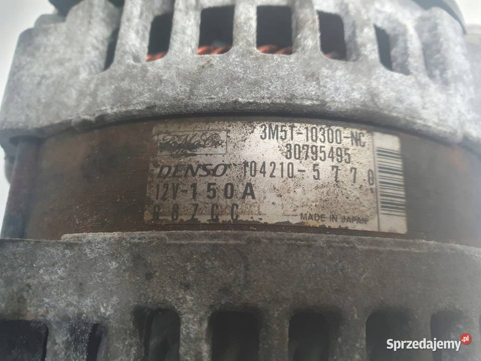 ALTERNATOR Volvo S40 II V50 18 16V 3M5T10300NC osobowe Chełm
