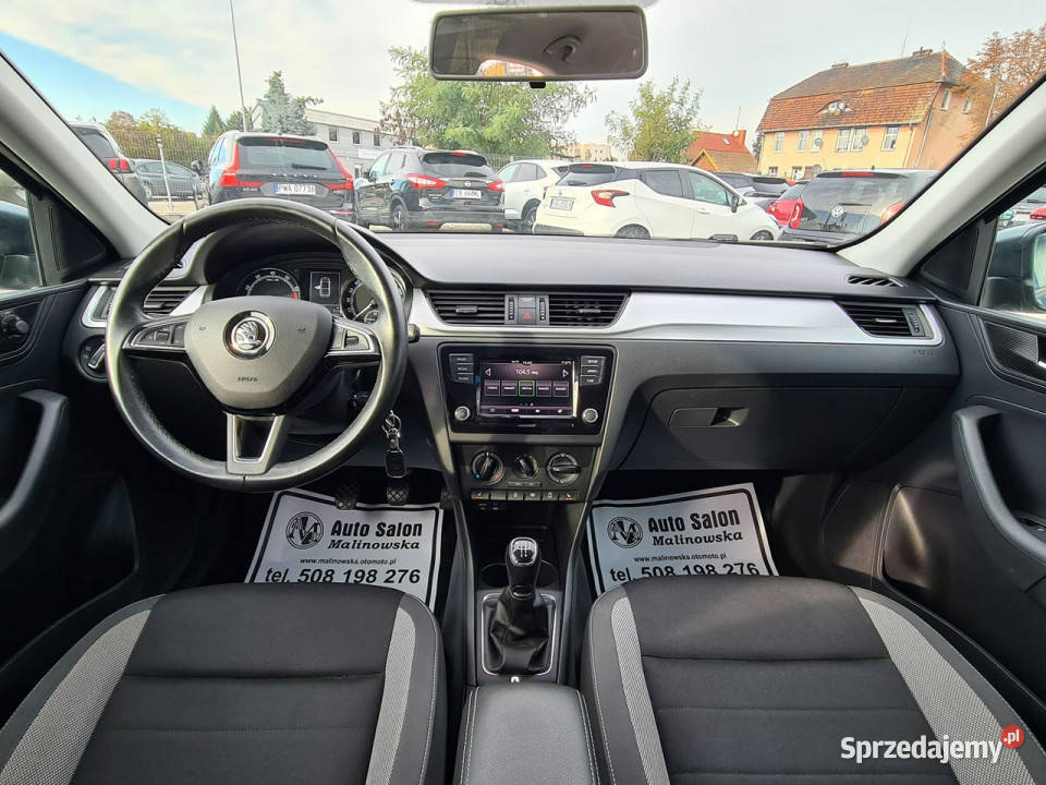 koda RAPID 37 Klimatyzacja PDC Grzane Fotele Led immobilizer Wągrowiec