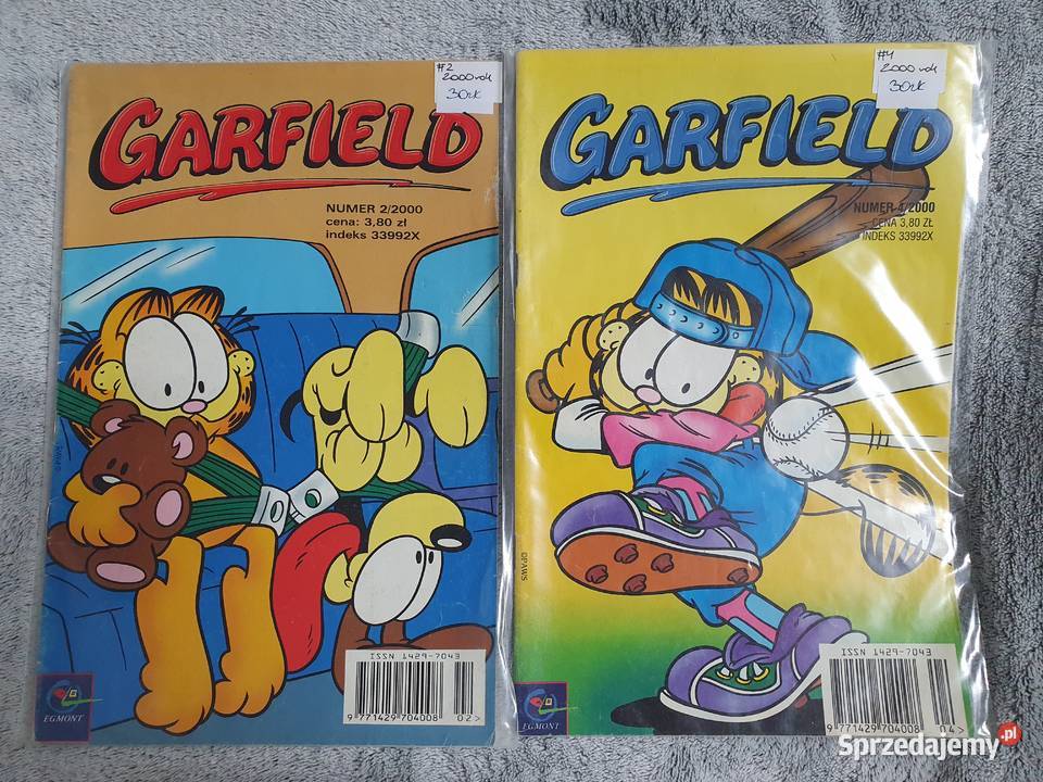 Garfield zestaw 16 komiksów lata 90te Gdynia