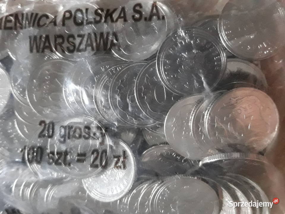 20 Groszy x 100 2021 rmenniczy woreczek