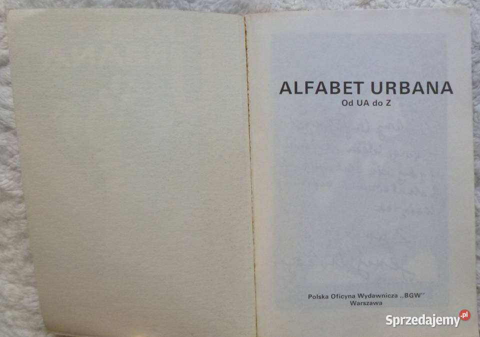 Alfabet Urbana Jerzy Urban