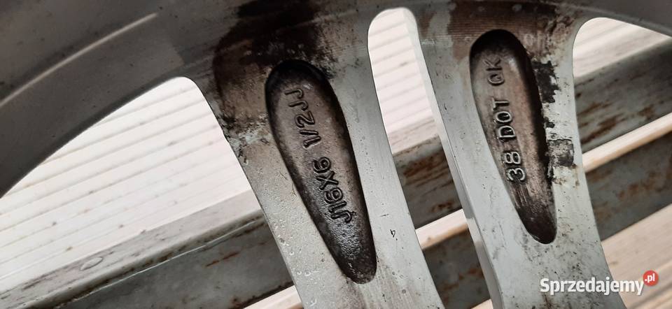 ALUFELGI 16 5x108 PEUGEOT 309 II T9 ORYGINAŁ Średnica 16" Kościerzyna