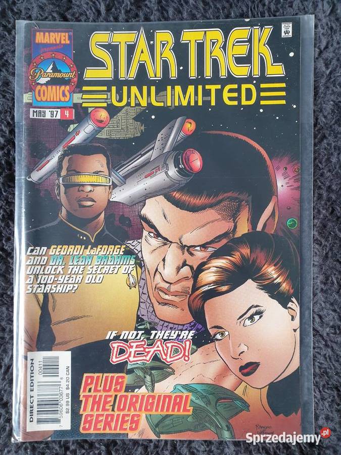 Star Trek Unlimited 3 oryginalne komiksy Marvel Amerykańskie Gdynia sprzedam