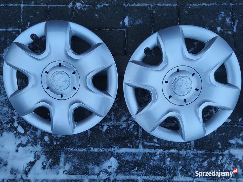 4 Kołpaki oryginalne skoda 15 Pozostałe łódzkie Łódź