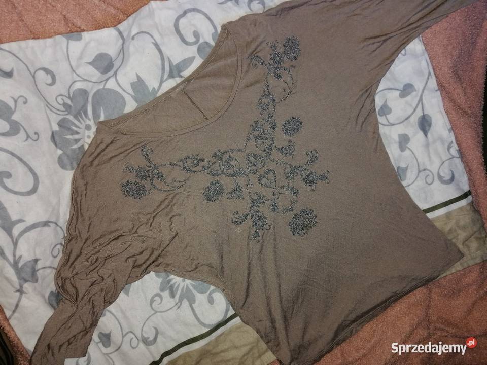 Nowa Bluzka ORSAY S brązowy/beżowy Bluzki i koszule Leszno sprzedam
