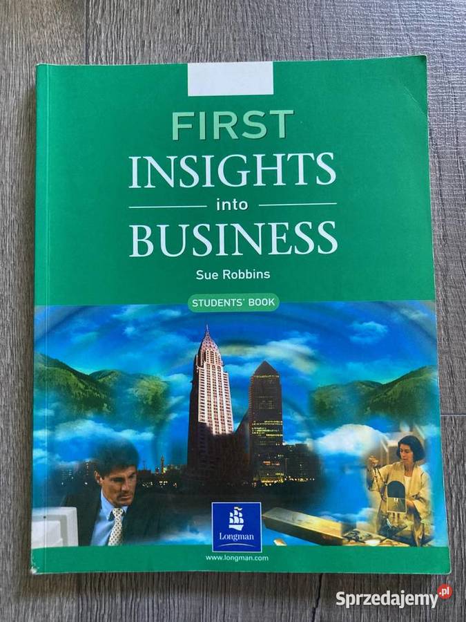 Książka First Insights into Business Sue Robbins angielski