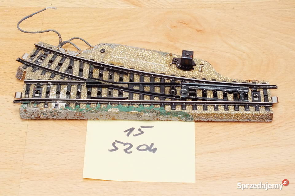 Marklin zwrotnica elektryczna 5204 skala H0 15 Lubin