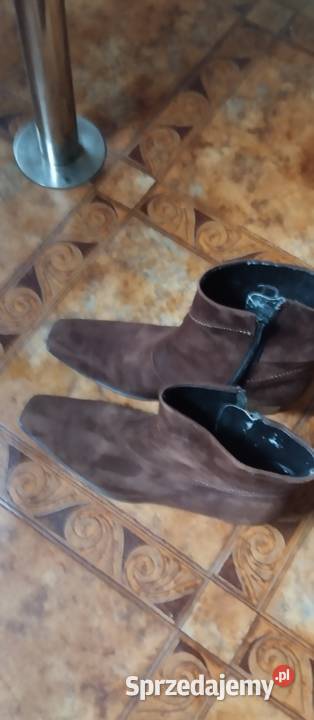 Kozaczki damskie zamszowe Betty Barkley Nysa