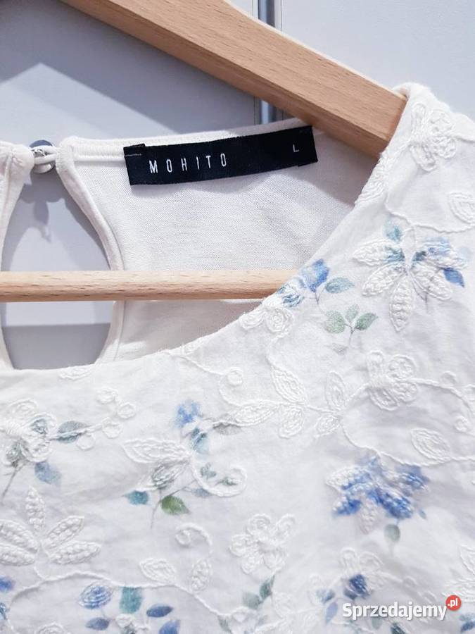 Damski wyszywany top Mohito Rozmiar 40(L) sprzedam