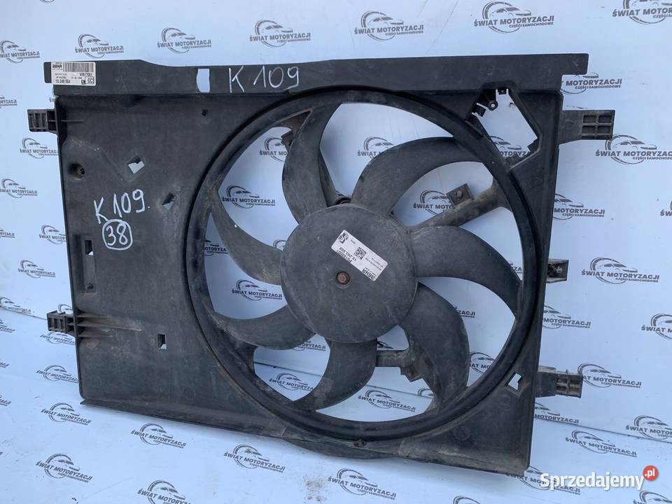OPEL CORSA D OPC wentylator chłodnicy 13249564