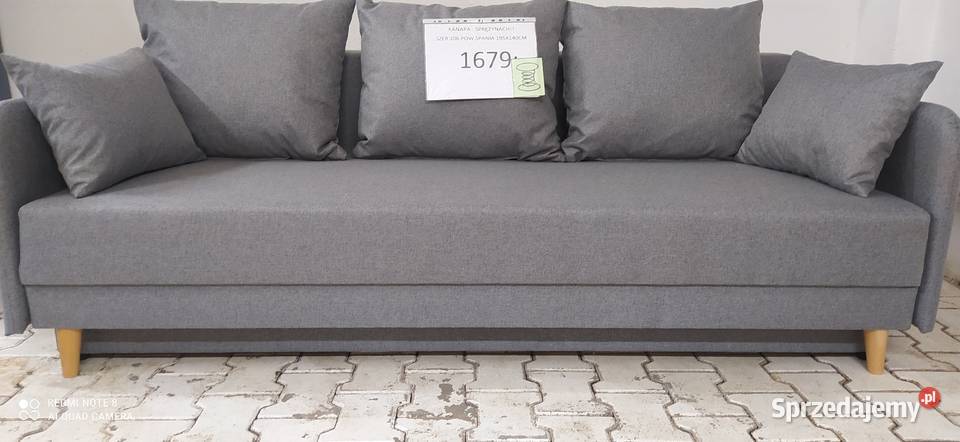 KANAPA NA SPRĘŻYNACH DOSTĘPNA RĘKI Toruń