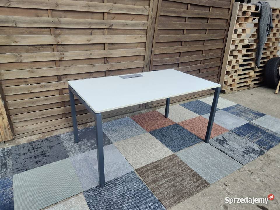 9 x biurko 140x80 biały blat Meble Warszawa