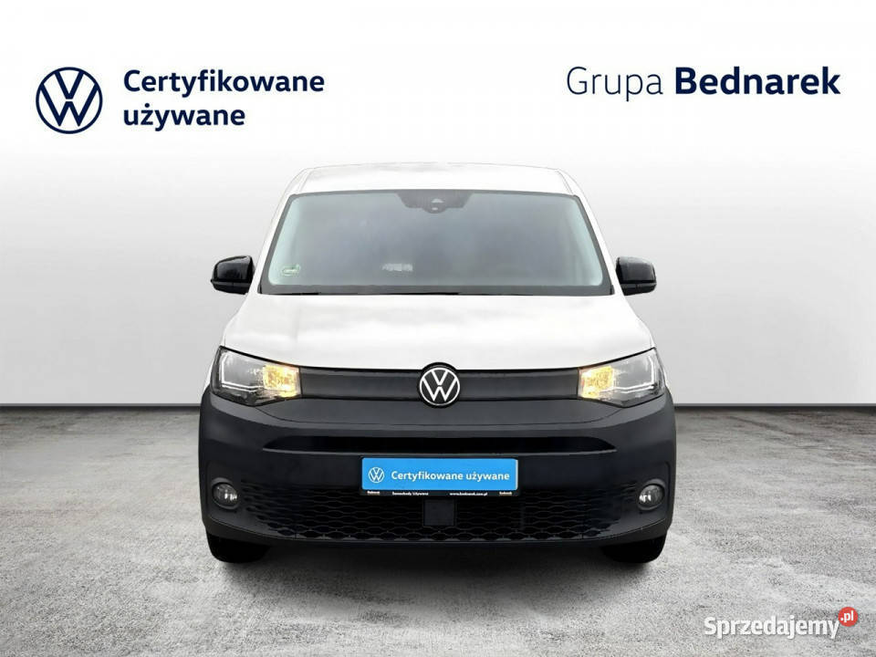 Volkswagen Caddy Bezwypadkowy Salon Polska czujnik parkowania Łódź