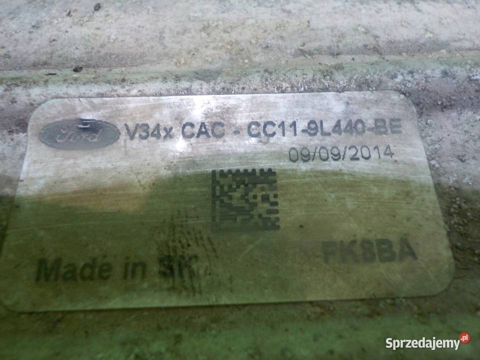 FORD TRANSIT MK8 VIII 14r intercooler mazowieckie Suków sprzedam