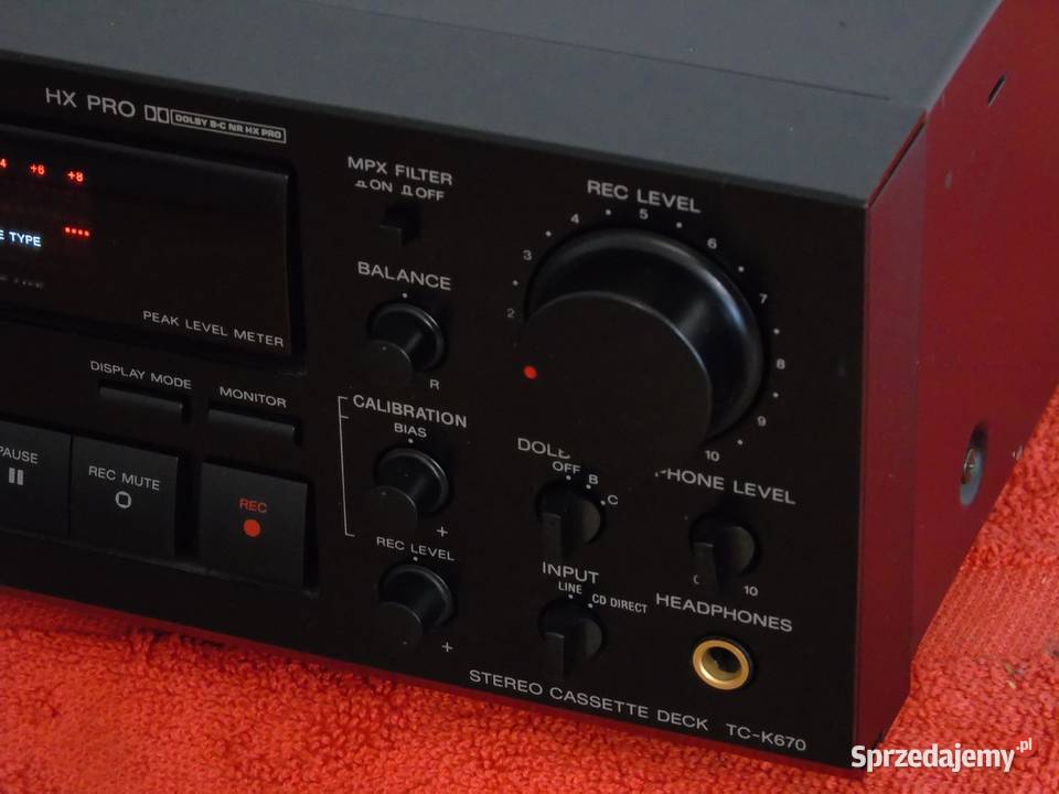 Magnetofon Sony TCK670 3 głowice 2 wałki WYSYŁKA podkarpackie Jasło sprzedam