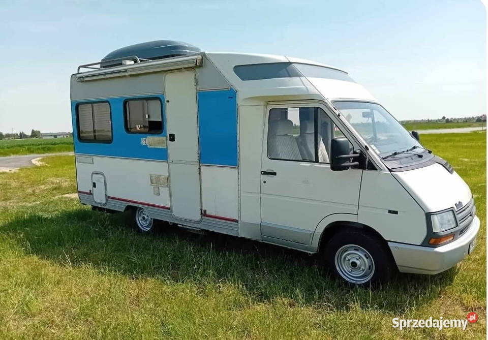 Kamper Renault Trafic KlasykZabytek żółte Sanok