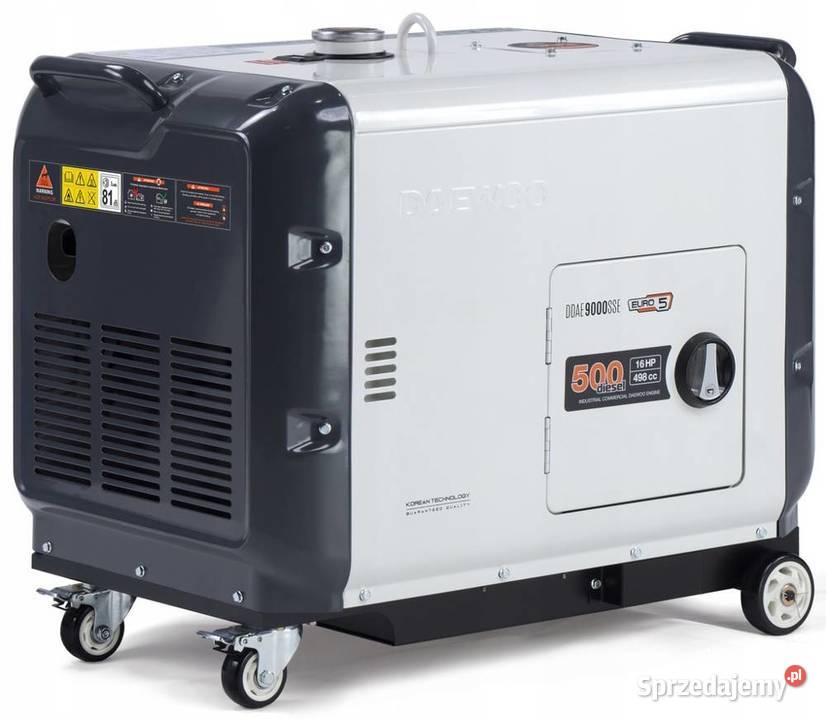 DAEWOO DDAE 9000SSE DIESEL AGREGAT GENERATOR Opalenica