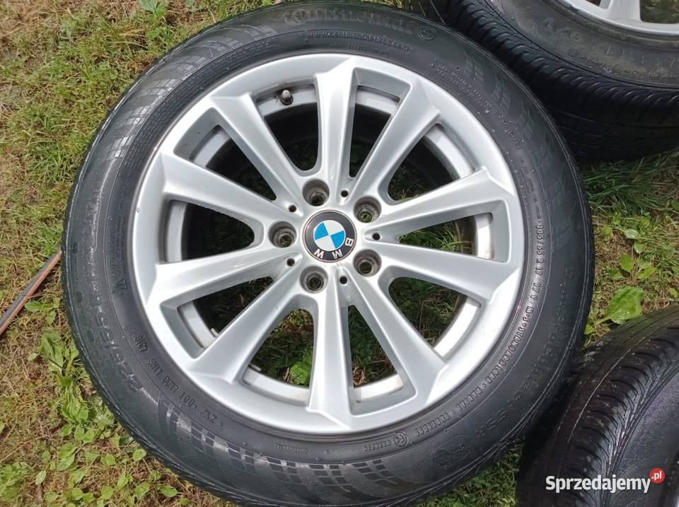 Felgi opony BMW F10 17 oryginał letnie Rok produkcji 2015 mazowieckie Wołomin