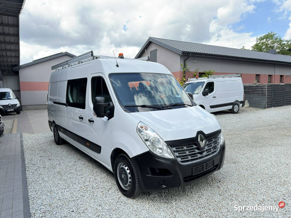 Renault Master L3H2 7 osobowy brygadówka doka 40 czujnik parkowania Warszawa