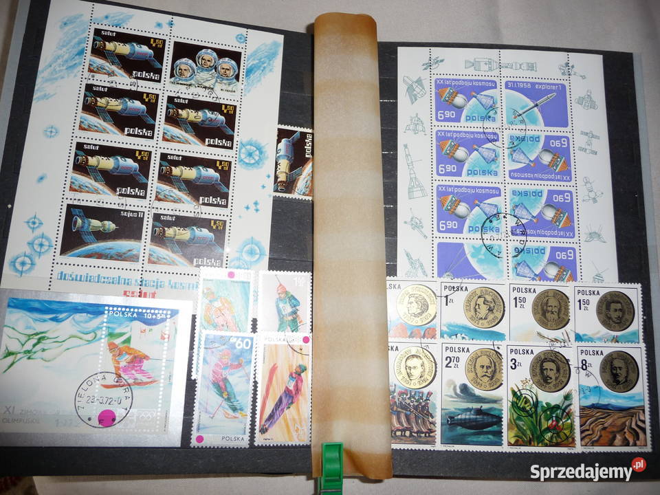 Klaser album polskich znaczków Bukowno