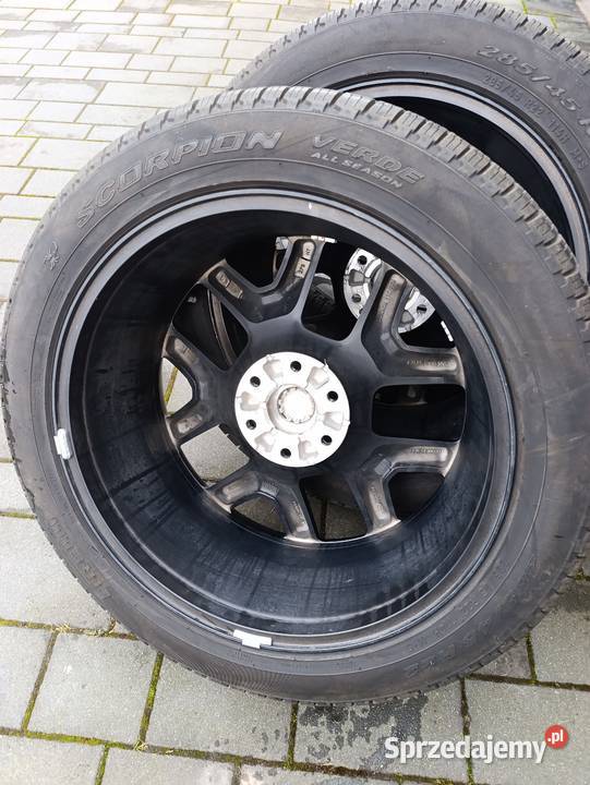 Opony felgi RAM 1500 R22 oryginalne MOPAR Czarny Las