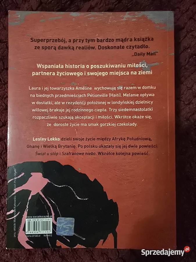 Gorzka czekolada Lesley Lokko Kraków