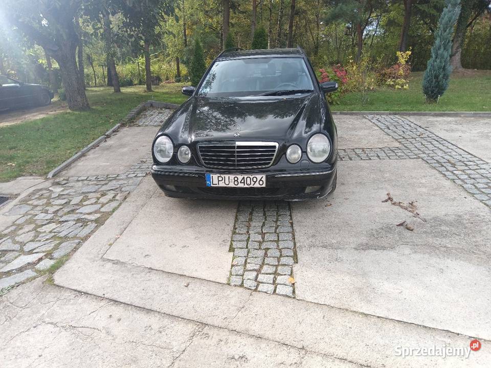 Mercedes w210 320 benzyna gaz elektrycznie ustawiane fotele lubelskie Kazimierz Dolny