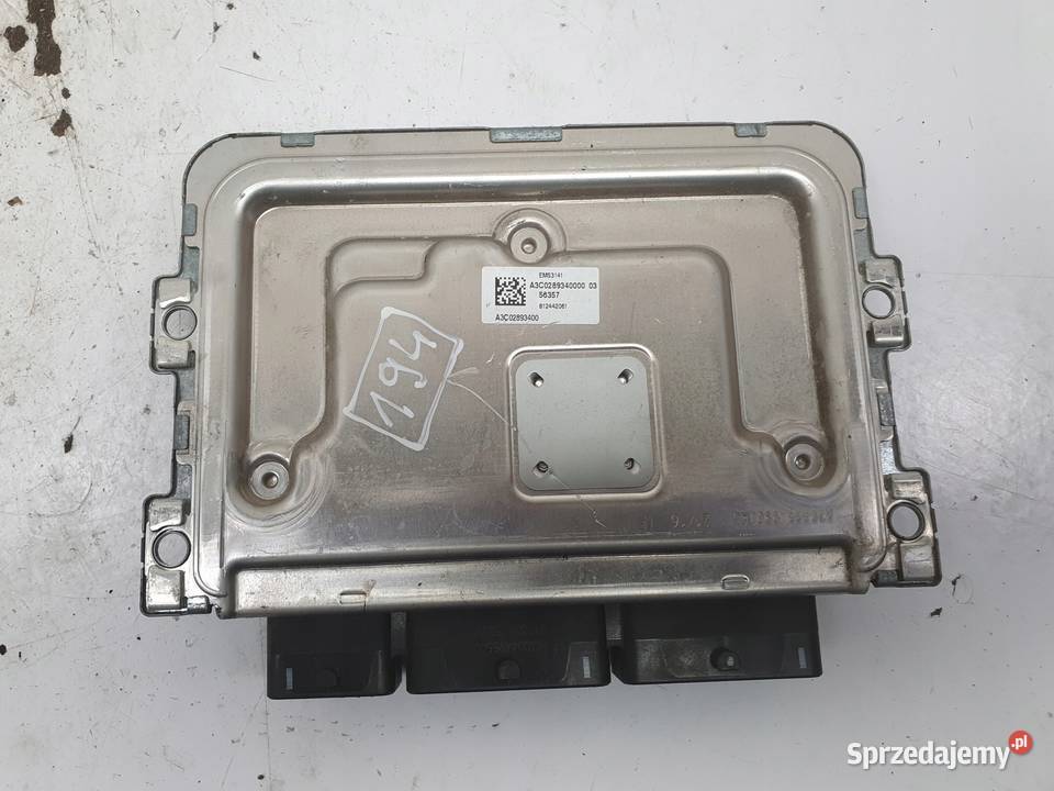 Dacia Duster II 10 TCe STEROWNIK SILNIKA Komputery