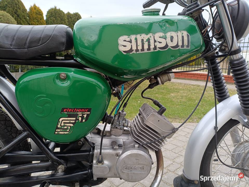 Simson S51 elektronik oryginał Sieradz