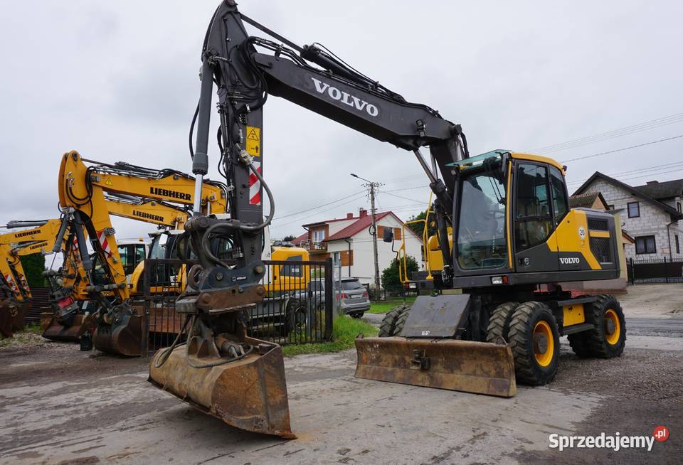 Koparka kołowa Volvo EW 160E 2016 Jeziorko sprzedam