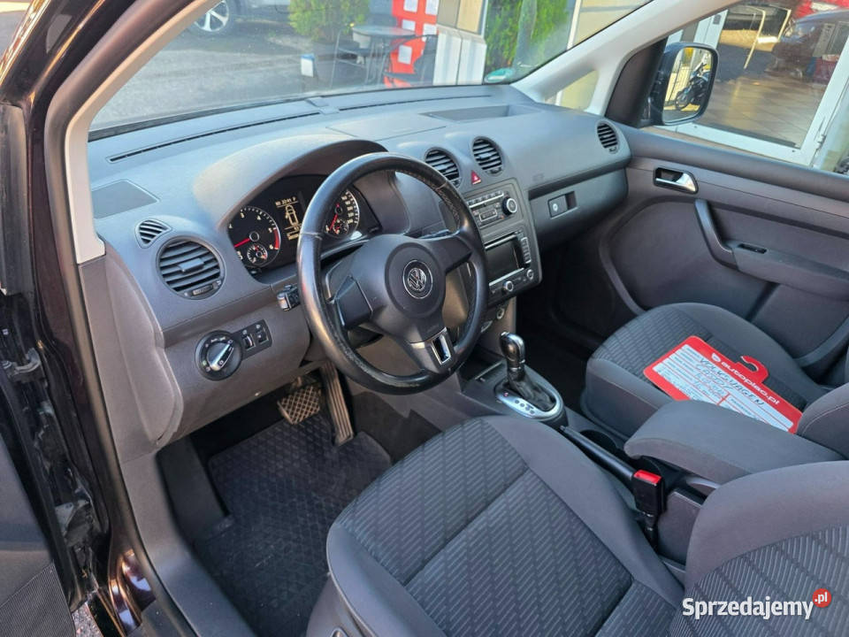 Volkswagen Caddy 16 TDI 102 DSG Grzane Fotele gniazdo AUX pomorskie Słupsk sprzedam