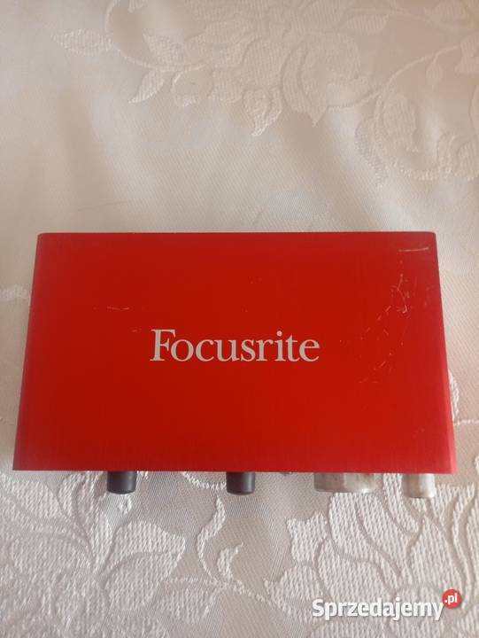 Sprzedam kartę dźwiękową focusrite Scarlett 2i2 sprzedam