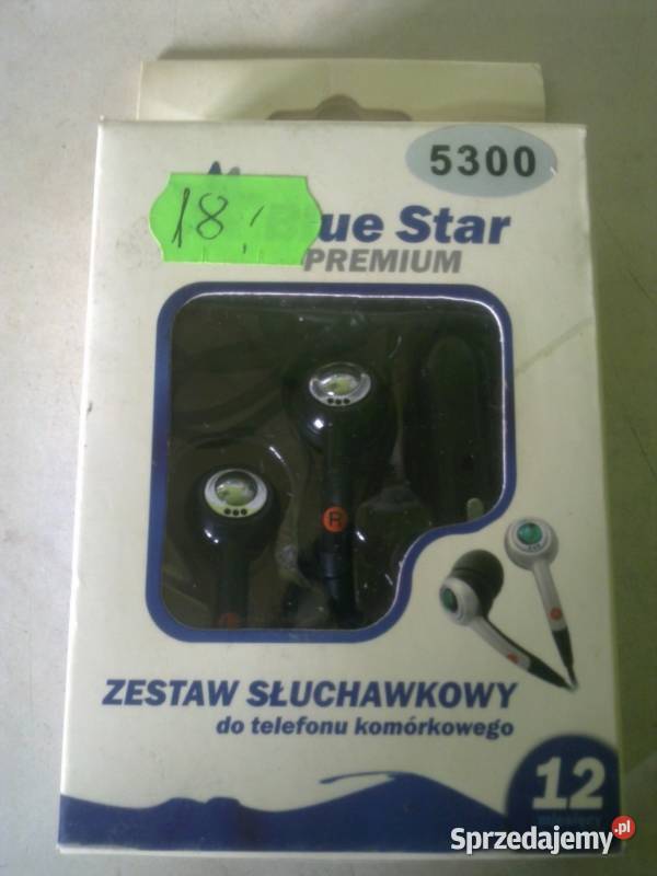 SŁUCHAWKI Nokia 5300 6110 E71 2760 i inne  Micro jack 2,5mm