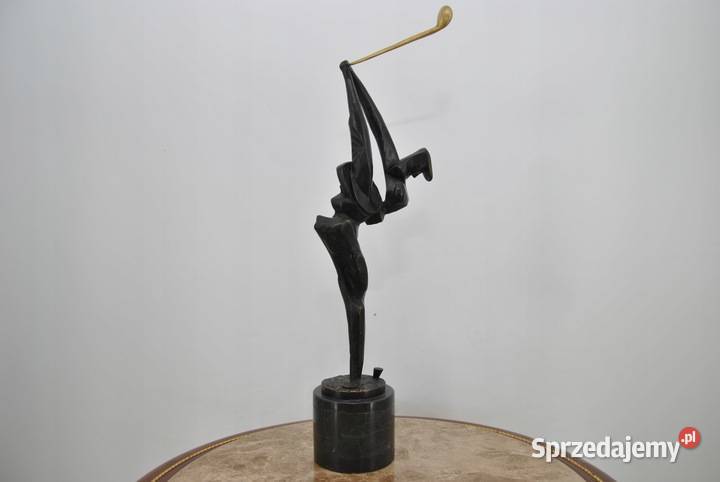 Nowoczesna Figura Golfisty Golf Golfista Figura małopolskie Kraków